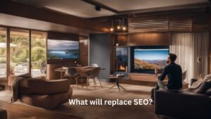 a man is sit Infront of television in his home