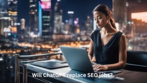 A girl is working on the laptop wearing black dress